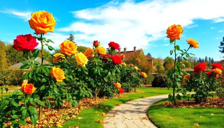 10 rosales con vistosos escaramujos en otoño y en invierno